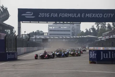 Start zum Mexico City ePrix 2016