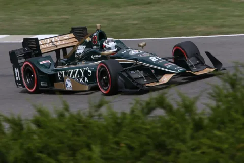 Kurzfristiges Comeback: Zach Veach für ein Rennen bei Ed Carpenter Racing