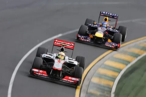 Perez vor Vettel: Nur eine Momentaufnahme - für McLaren gab es wenig zu holen