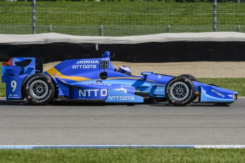 Gutes Ergebnis für Scott Dixon: Platz 2