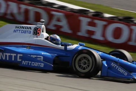 Nur Platz 9: Scott Dixon muss die Tabellenführung abgeben