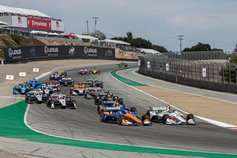 Start zum Finale der IndyCar Saison 2019 in Laguna Seca