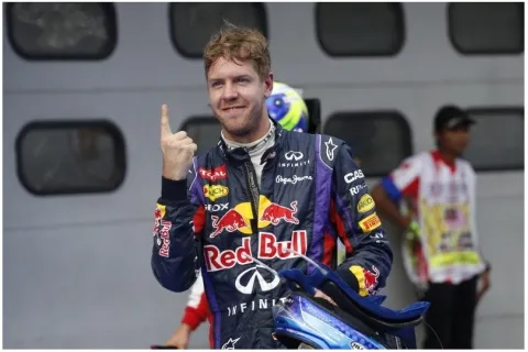 Sebastian Vettel sollte das Lachen bald vergehen