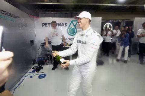 Das letzte Rennen für den siebenmaligen Formel 1 Weltmeister Michael Schumacher.