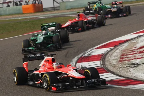 Jules Bianchi wieder einmal deutlich Bester Pilot der kleinen Teams