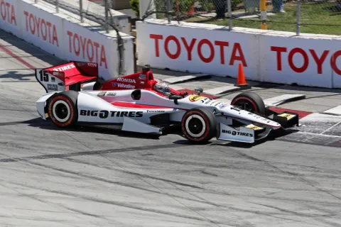 Er holte Platz 2: Graham Rahal
