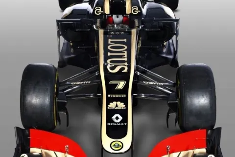 noch immer mit Schnabel-Nase: Der Lotus E21