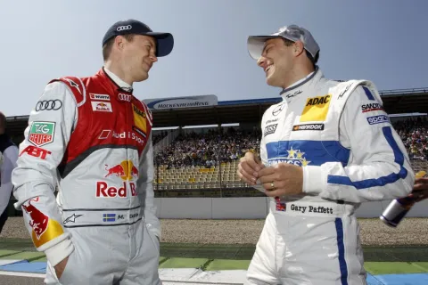 Zwei die den Titel wollen: Mattias Ekström und Gary Paffett
