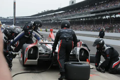 Indy 500 Boxenstopp