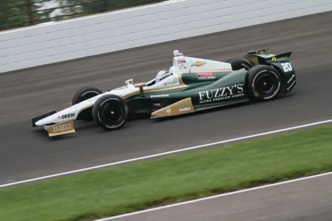 Sensationelle Pole Position: Ed Carpenter