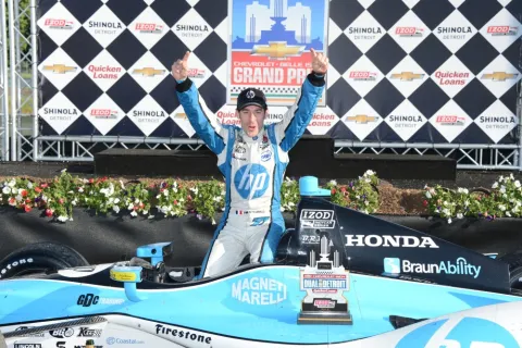 Erster Sieg: Simon Pagenaud