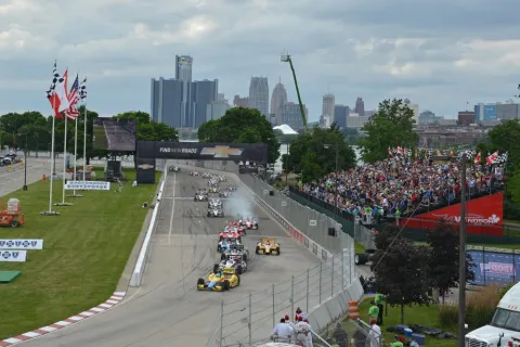 Detroit 2013: Start zu Rennen 2