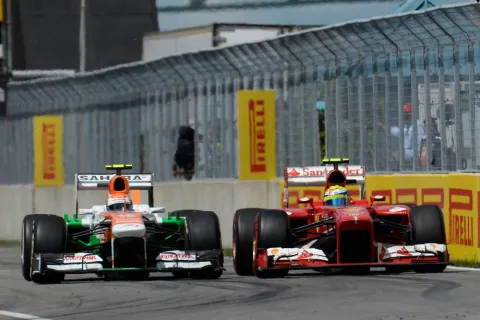 Felipe Massa: wieder Mal ein schwieriges Rennen