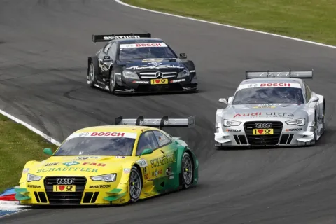 Mit Platz 2 im Rennen nun die Tabellenführung übernommen: Mike Rockenfeller