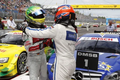 Sieg für Gary Paffett - Gratulationen von Mike Rockenfeller