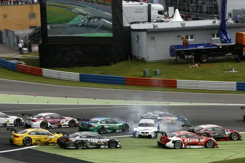 Start zum DTM Rennen am Lausitzring