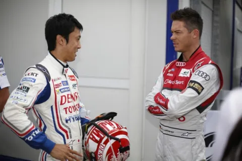 Partner in Japan, Gegner in Le Mans: Nakajima und Lotterer