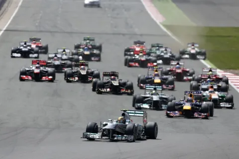 Start zum Silverstone GP 2013