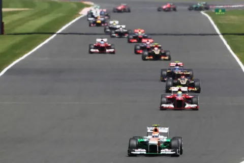 Gute Show von Force India und Adrian Sutil