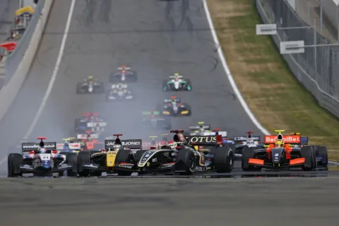 Start zu Rennen 1 am Red Bull Ring