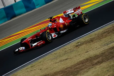 Kein Siegkandidat - aber Titelchancen intakt: Fernando Alonso