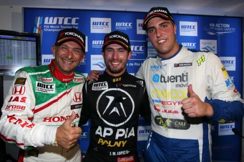 Tarquini, Lopez, Oriola: Die Bestplatzierten aus Rennen 2