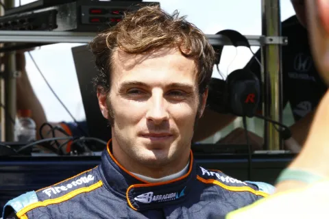 neues Gesicht: Luca Filippi, Ex-GP2-Pilot beim IndyCar Debüt