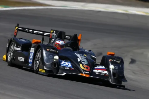 Siegreiches LMP2 Auto: der Oreca Nissan von G-Drive ADR-Delta