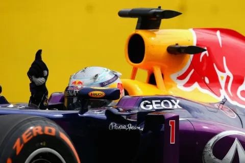 Unschlagbar auch im Rennen: Sieg für Sebastian Vettel