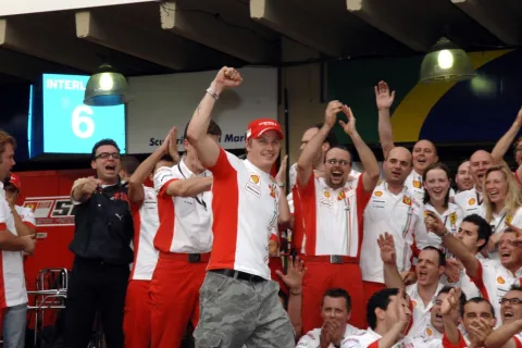 Blick zurück: Titelgewinn 2007 für Kimi Räikkönen und Ferrari