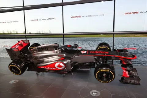 Auf dem ersten Blick große Ähnlichkeit mit dem Vorgänger: Der McLaren MP4-28