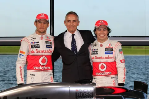 Stolz auf seine Fahrer: Martin Whitmarsh