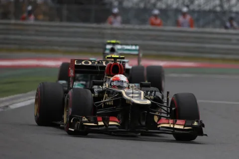Romain Grosjean: Nur durch späte SafetyCar-Phase noch Platz 2 verloren