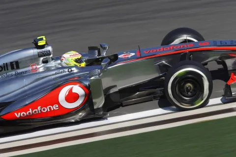 Sergio Perez: Ein Pünktchen für ihn, vier für Teamkollege Button