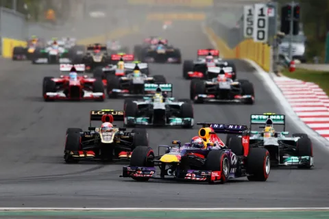 Start zum Korea GP 2013