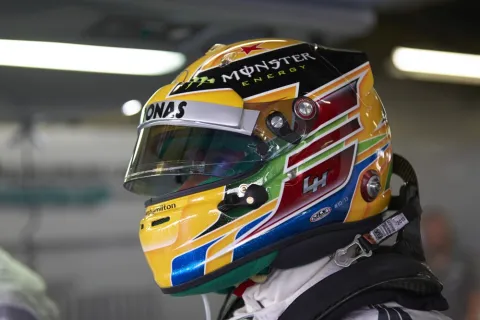 Lewis Hamilton: Für ihn war das Rennen in der ersten Kurve beendet