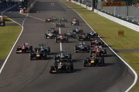 Start zum GP von Japan 2013
