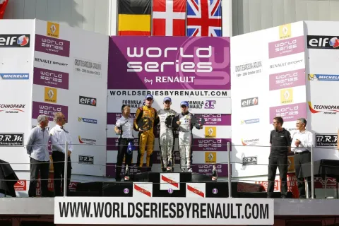 Vandoorne, Magnussen, Stevens: bei beiden Rennen auf dem Podest