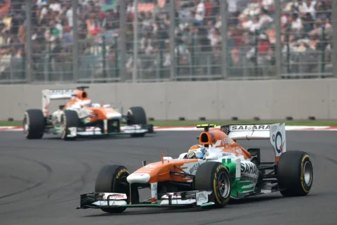 Adrian Sutil und Paul di Resta: Beide Force India in den Punkten