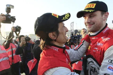 Stephane Ortelli und Laurens Vanthoor: FIA GT Meister 2013