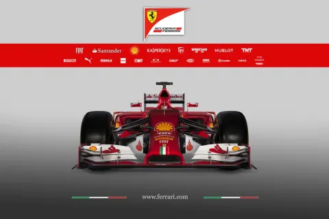Ferrari F 14 T: Die Vorderansicht