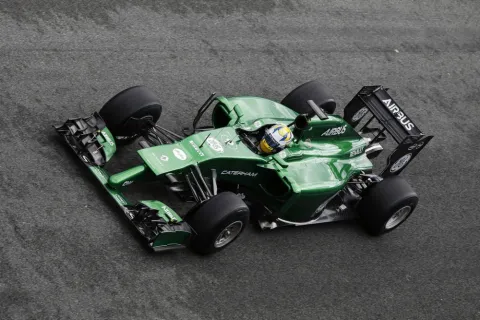 Marcus Ericsson im neuen Caterham - Renault