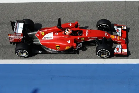 Ferrari scheint noch nicht den Speed von Mercedes zu haben