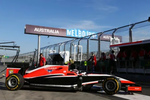 Erste Ausfahrt für Max Chilton im Marussia