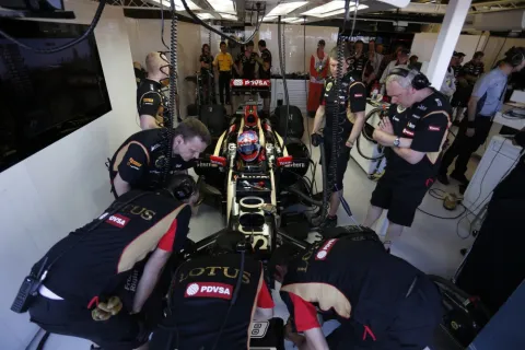 Romain Grosjean: Viel Arbeit bei Lotus