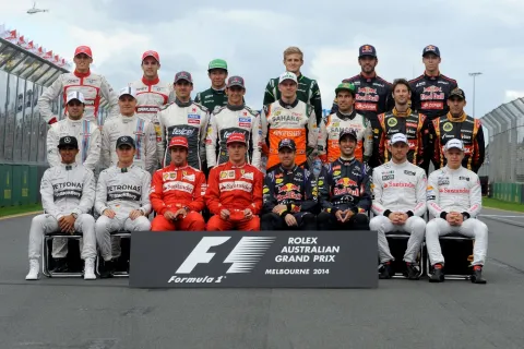 Alle Piloten der Formel 1 Saison 2014