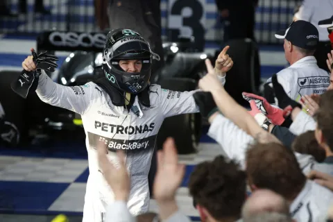 Titelfavorit Nico Rosberg - überzeugender Sieg im ersten Rennen