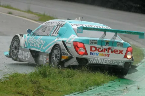 Rubens Barrichello und Augusto Farfus auf Abwegen