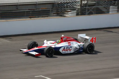 #41 Jacques Lazier – A.J. Foyt Enterprises – Dallara IR-05 - Honda – IRL IndyCar Serie 2010