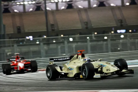 #5 Giedo van der Garde – Addax Team – Dallara GP2/05 - Renault – GP2 Asia 2009-2010